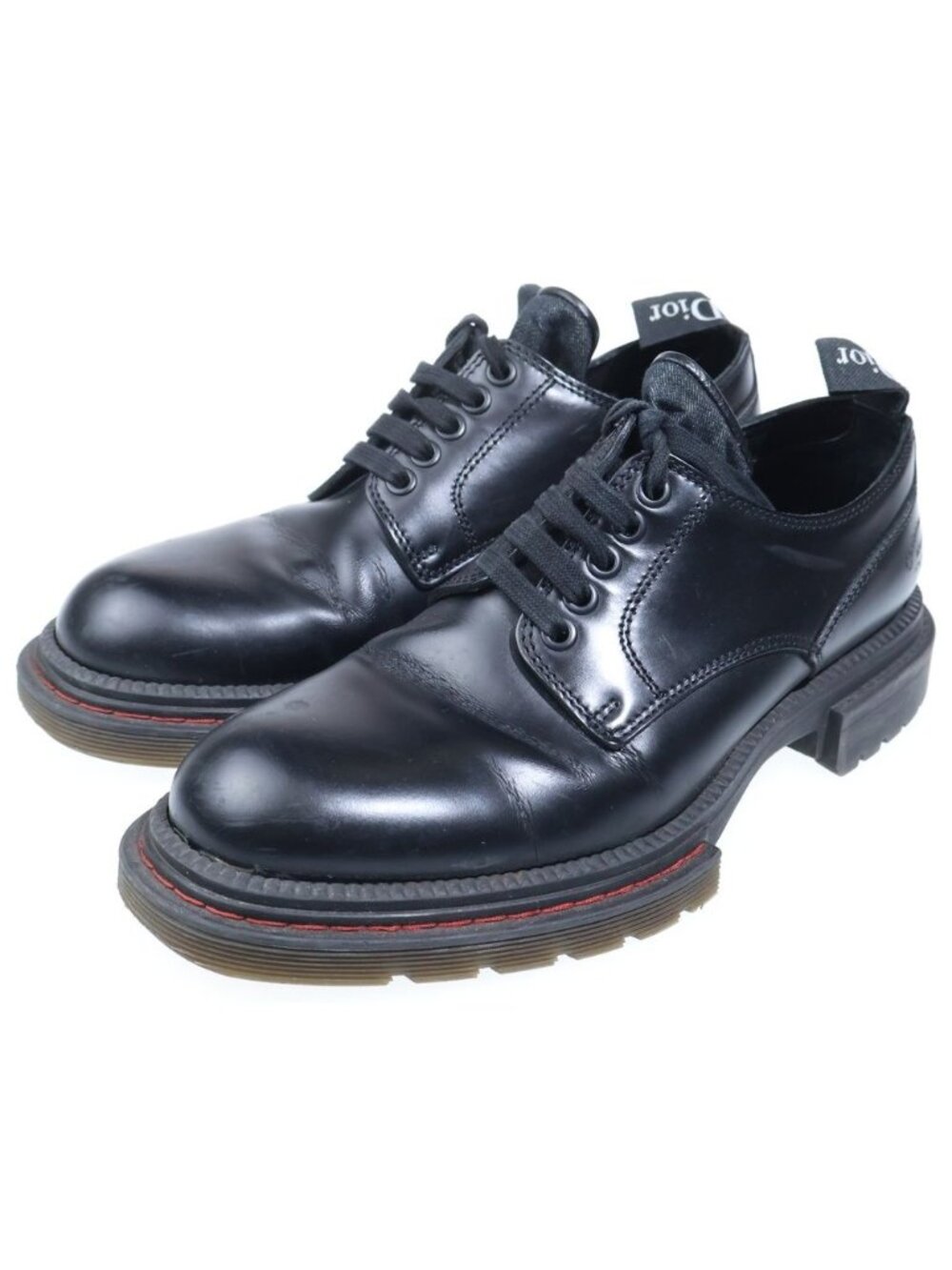 Dior Outer Feather Double Shoes Black - Picture 2 of 6